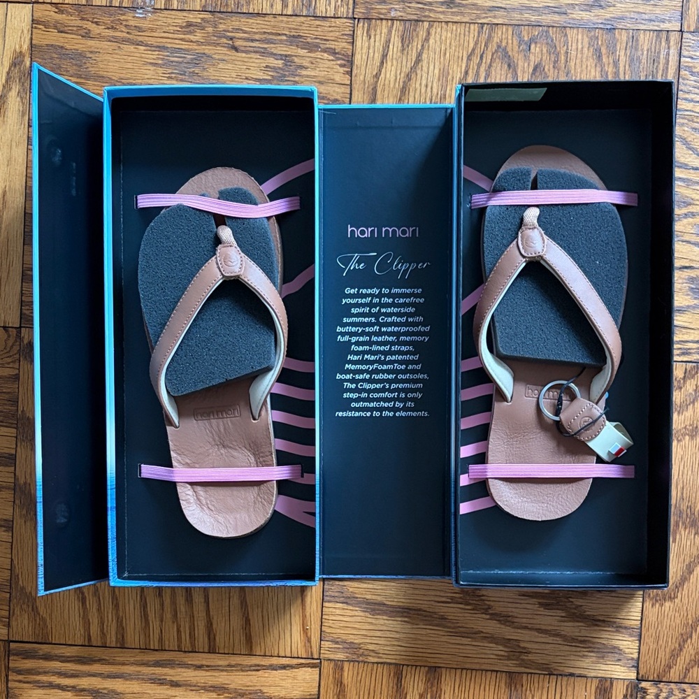 Hari Mari leather thong / flip-flop sandals